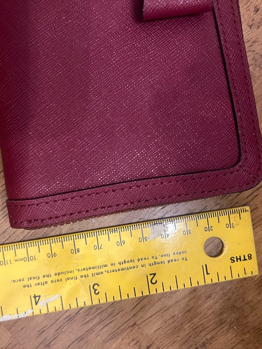 Kate Spade Hazel Court burgundy handbag and matching wallet set - Picture 15 of 15